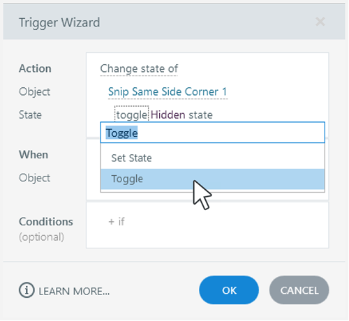 toggle state trigger